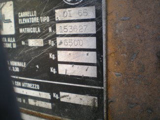 Gabbero | CARRELLO ELEVATORE OM DI 65