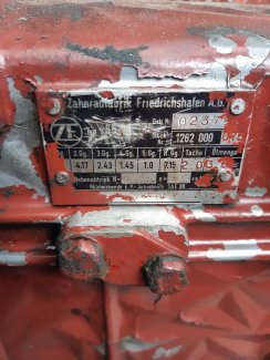 Cambio usato Fiat 0m tipo zf s S5 N02379 serial 126200/075 