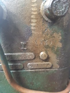 Motore di autocarro Lancia Jolly tipo e numero 1912.21A usato