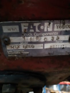 Cambio usato di autocarro tipo EATON  y66033 