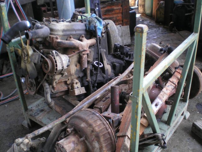 Gabbero | MOTORE FIAT OM 40 