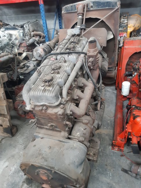 Motore usato di autocarro Fiat 680 